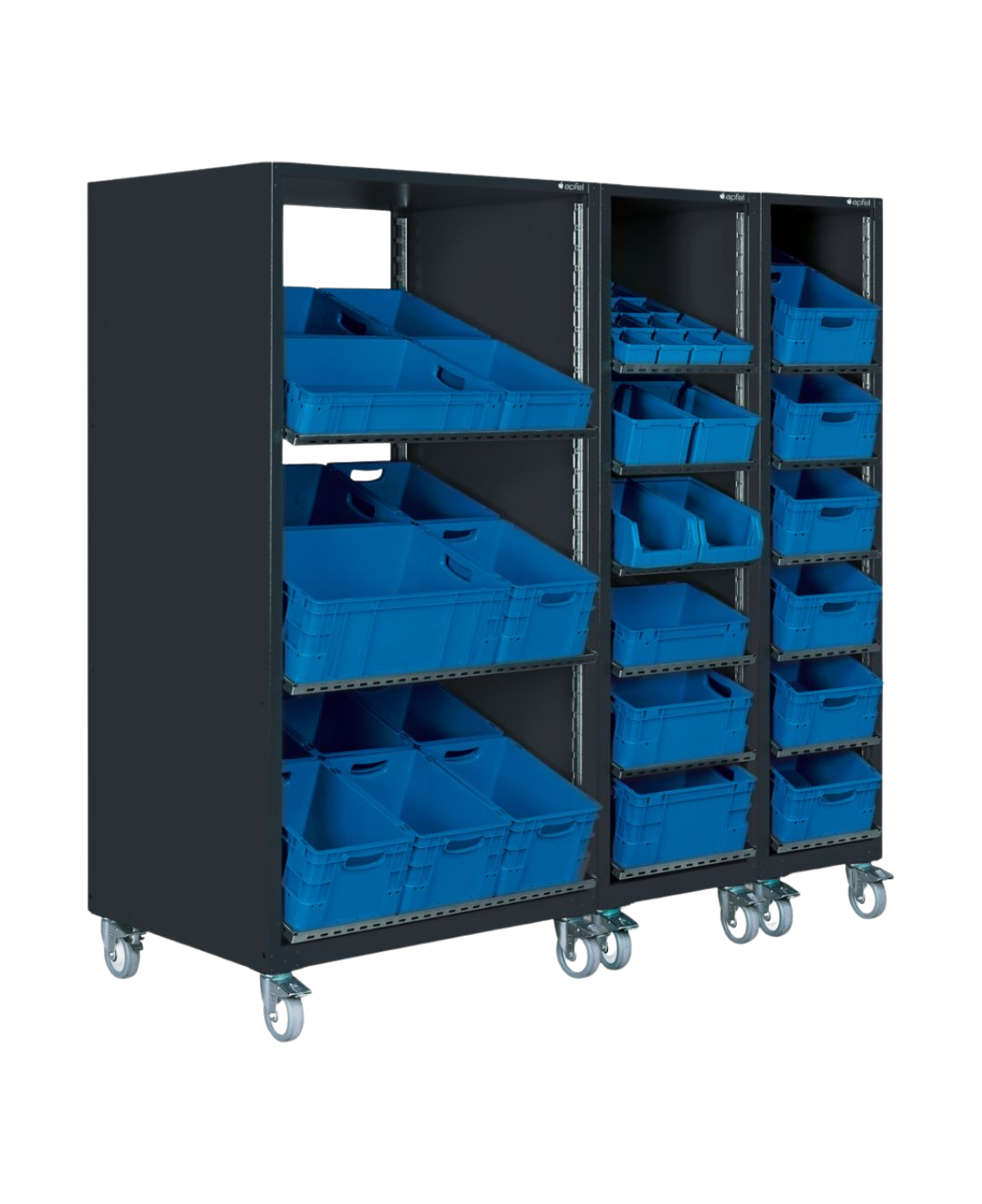 Kanban-Schrankwagen