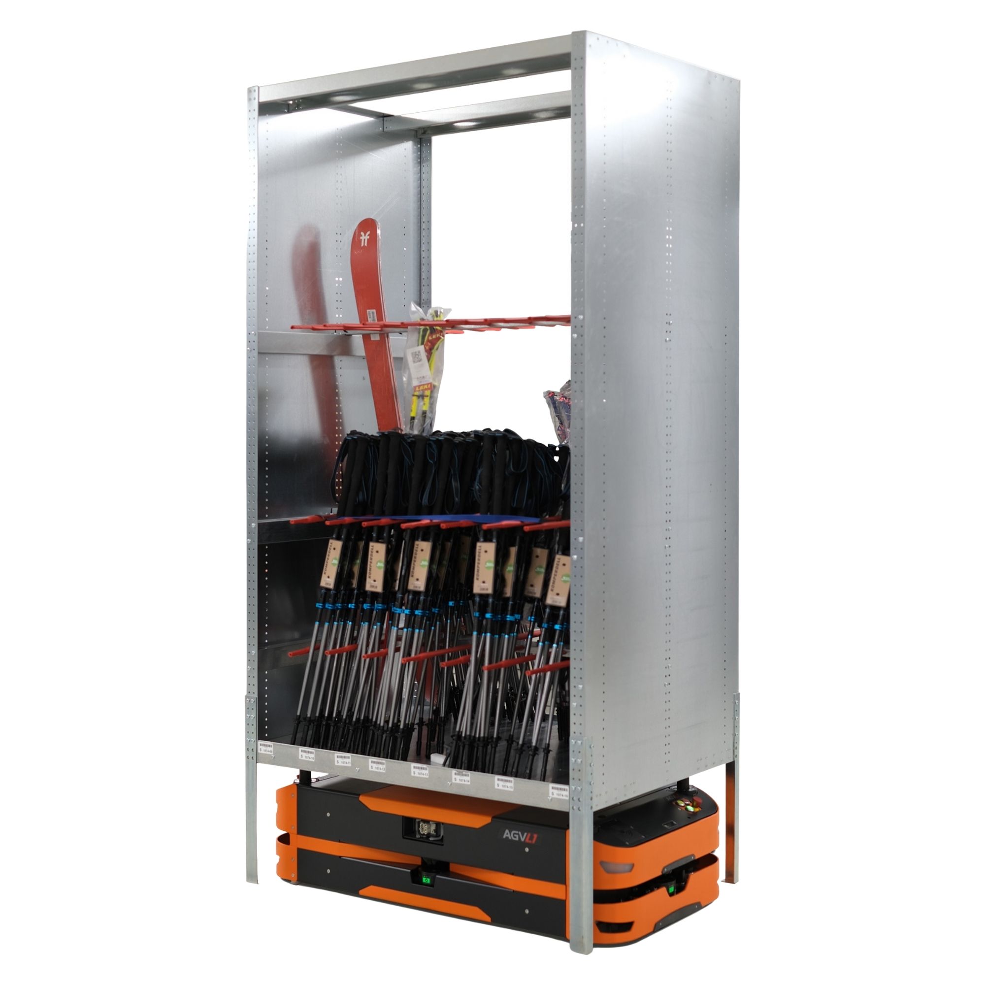 Ladungsträger als FDS-Roboterregal