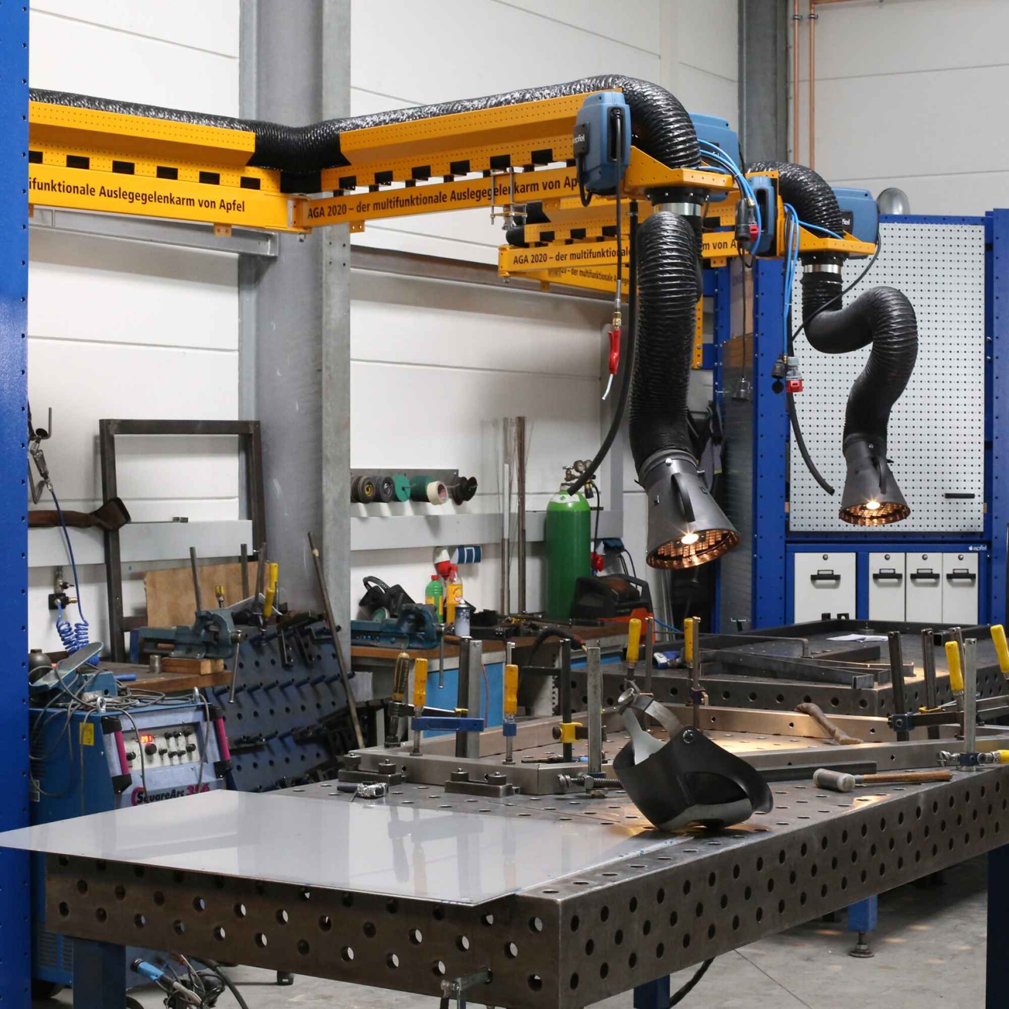 Mehrfachausführung Schweißarbeitsplätze