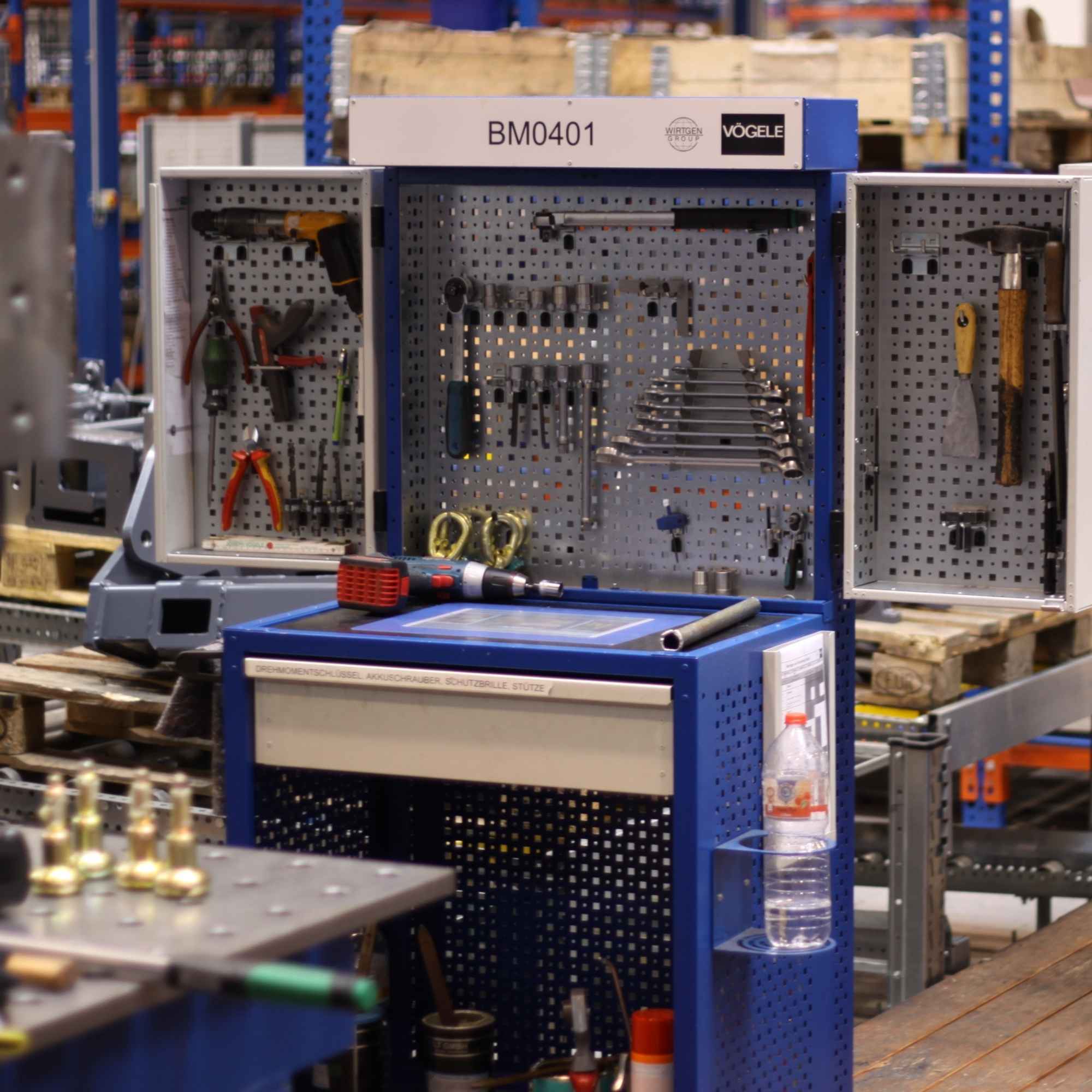 Werkstattwagen Anbauschrank