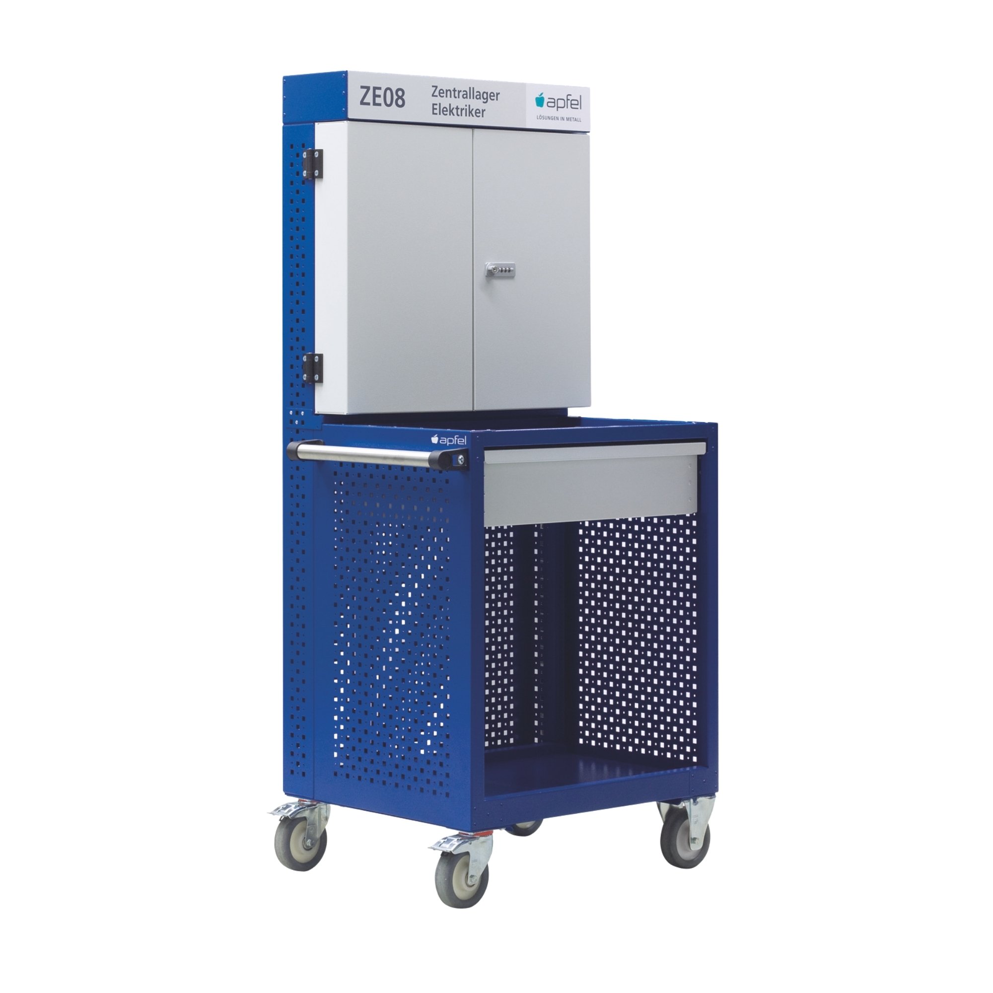 Werkstattwagen mit Anbauschrank