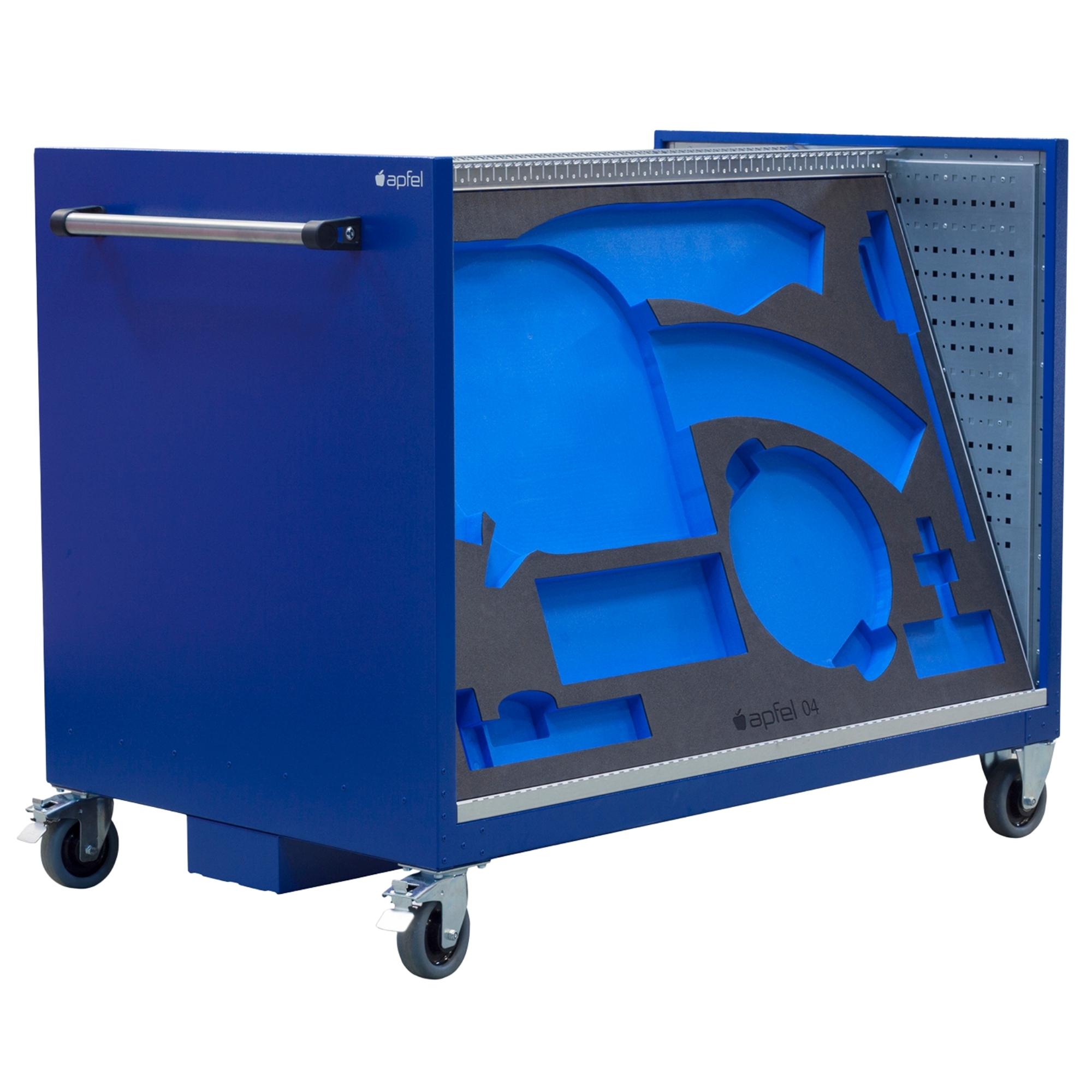 Werkstattwagen mit beidseitigem, vertikalem Zugriff