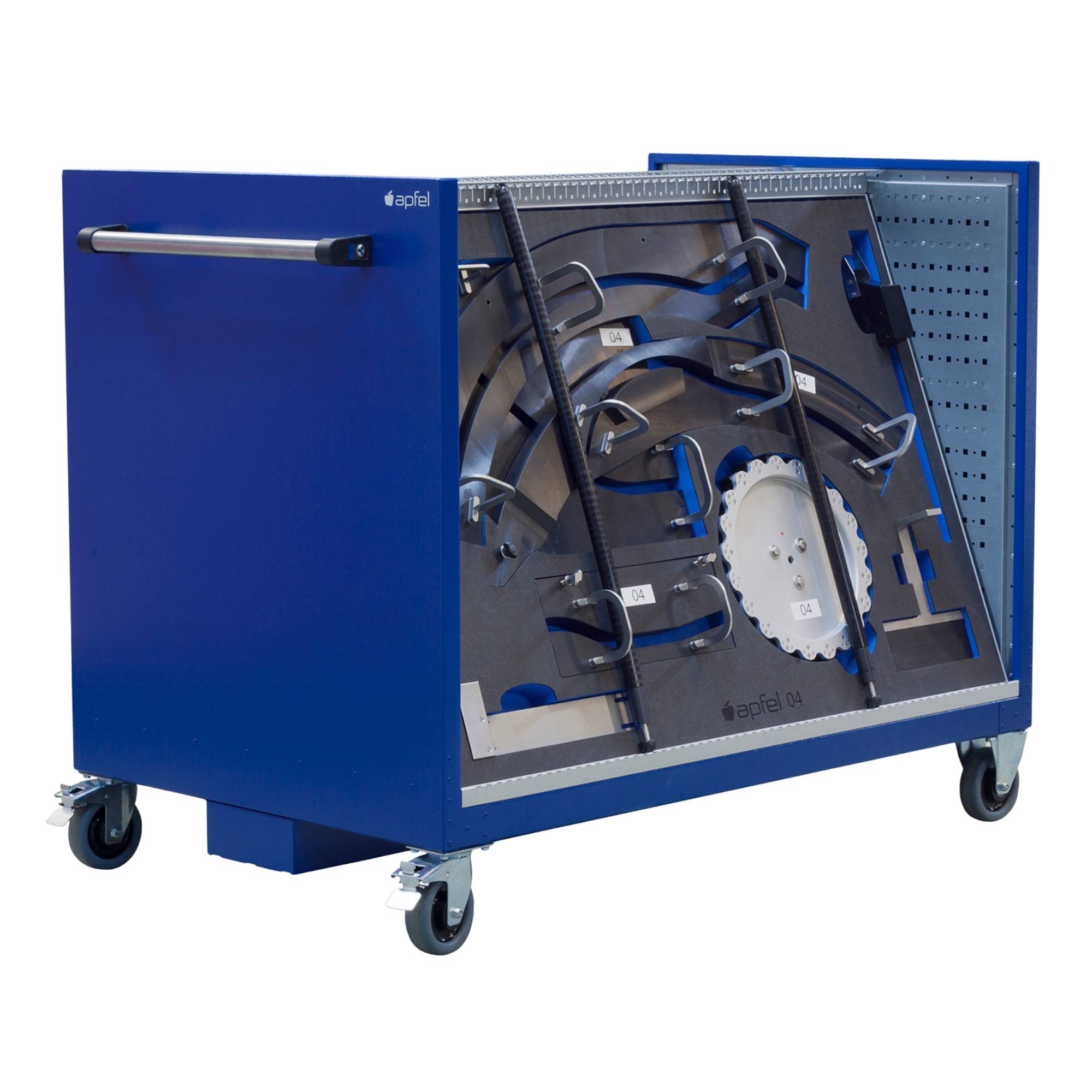 Werkstattwagen mit vertikalem Zugriff