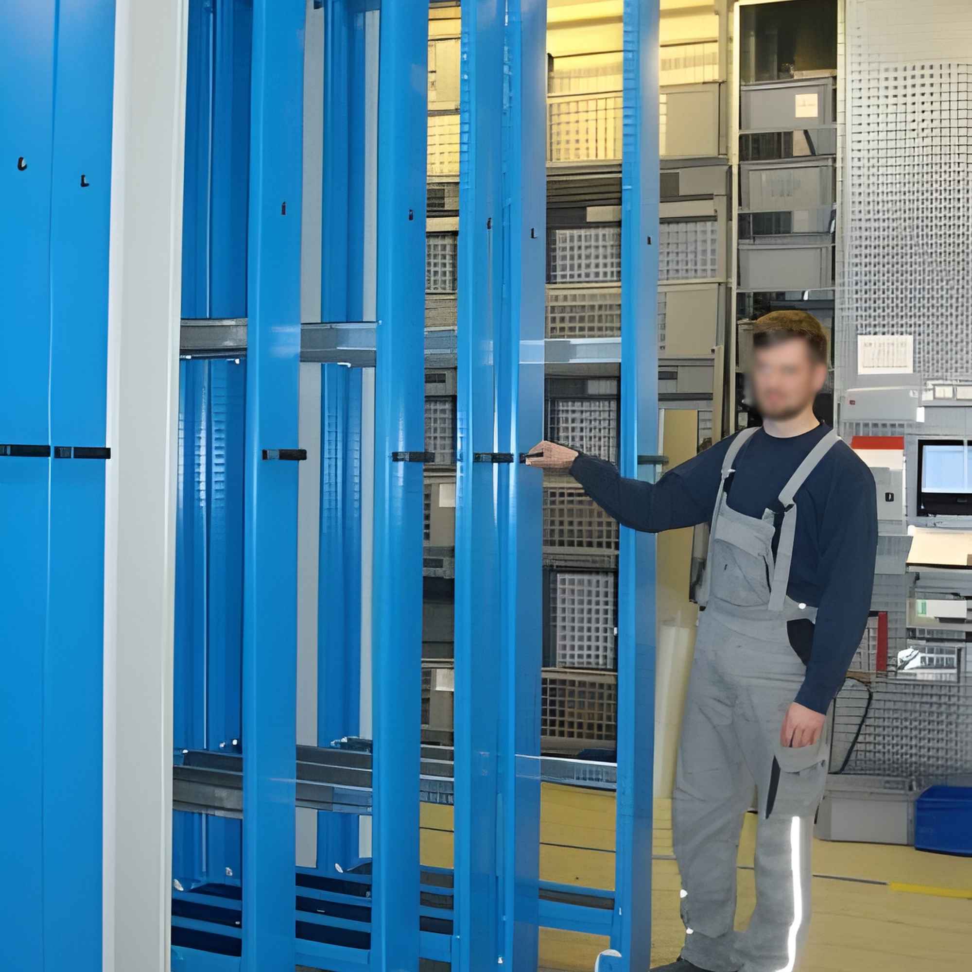 Werkzeugschrank hoher Räumnadeln